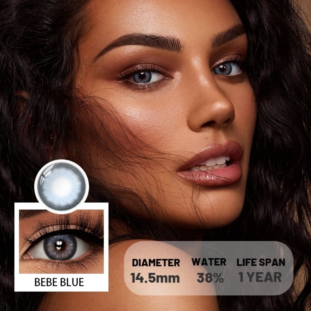 Bebe Blue colored